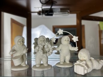 Grouping Of Four Snowbabies Figurines