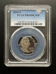 2010-S PCGS PR69DCAM Nickel