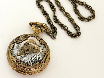 A Vintage Armitron Pocket Watch