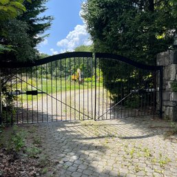 Automatic Estate Gates - Heavy Steel - 16 Foot Opening