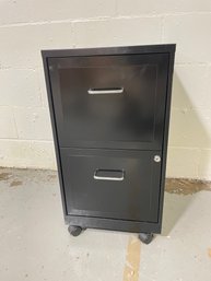 2 Bay Metal Filing Cabinet