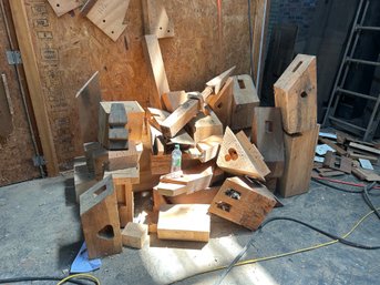 Very Large Pile Of Interesting Shaped Wood