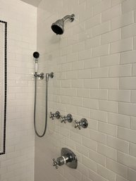 A Set Of DornBracht And Grohe Shower Controls - Bath 2