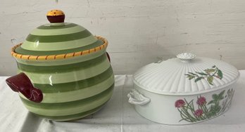 Tureen And Covered Casserole