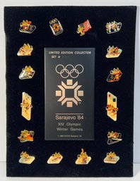 Limited Edition Collector Sarajevo 1984 14th Olympic Winter Games Pins