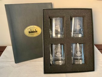 Boxed Set Of Bucknell University Rocks Glasses