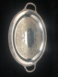 WM Rogers And Sons Silver-plate Serving Ray