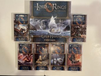 Lord Of The Rings (LOTR)-the Grey Havens. Card  Game Expansion With Cards. ALL SEALED.