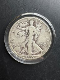 1935-D Walking Liberty Silver Half Dollar