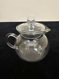 Small Clear Glass Teapot
