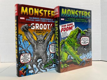 Marvel Omnibus, Monsters Volumes 1 And 2 . One Books Is Sealed. (#120)