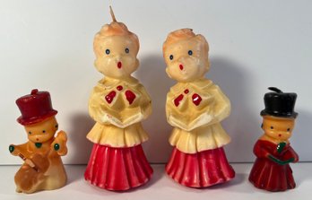 Vintage 1950s Christmas Candles