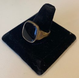 10kt Onyx Mans Ring