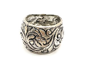 Vintage Large Ornate Ring, Size 8