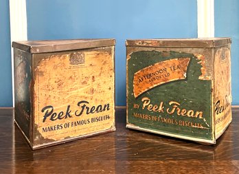 Vintage Peek Frean Biscuit Tins