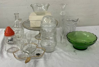 Lot Of Glass Items