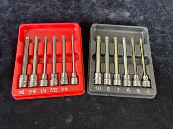 Snap-on 3/8' Hex Sockets Metric And Imperial