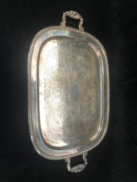 Antique Silver-plate Serving Tray