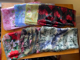 Seven Silk Feel Scarves