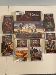 Lord Of The Rings (LOTR)-the Sands Of Harad. Card  Game Expansion With Cards. ALL SEALED.