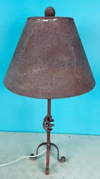 Metal Base Table Lamp