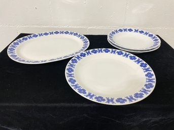 Set Of Vintage Rorstrand Mon Amie Plates