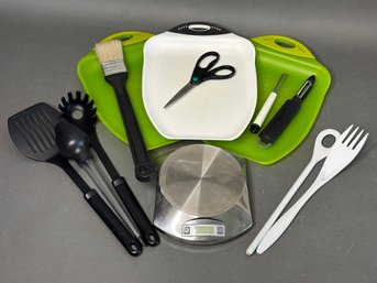 An Assortment Of Useful Kitchen Items