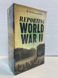 Reporting World War II, Two Books Slipcase Box Set By ' The Library Of America'. Sealed (#122)