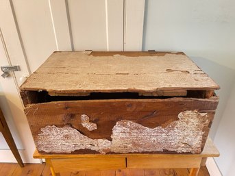 Large Antique Wood Crate