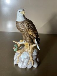 San Francisco Music Box Company Bald Eagle Porcelain Figurine