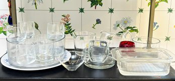 Kitchen Glass Ware For Cooking Or Serving