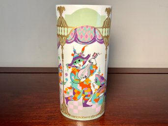 Rare, Mid-Century Rosenthal Comedia Dell Arte Vase