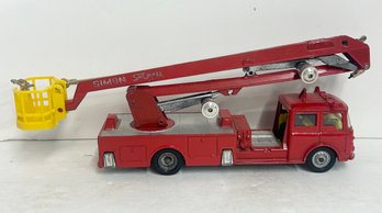 Vintage Corgi Major Toys Simon Snorkel Fire Engine