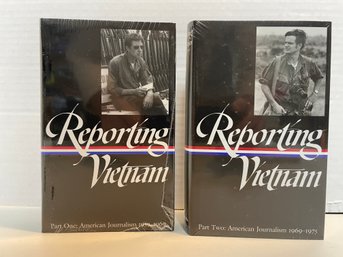 Reporting Vietnam , Two Sealed Books  Set By ' The Library Of America'. Sealed (#123)