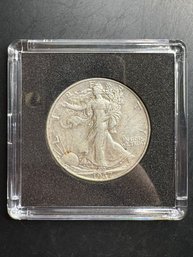 1937 Walking Liberty Silver Half Dollar