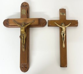 2 Beautiful Inri Crosses