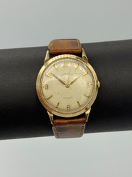 1960's Hamilton Micro-Rotor Automatic 666 10k Solid Gold Wristwatch