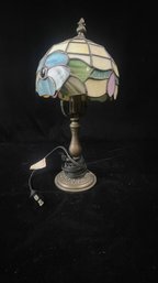 Stained Glass Floral Table Lamp