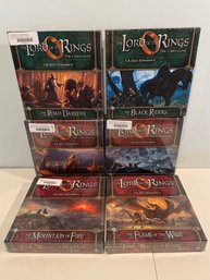 Lord Of The Rings (LOTR)- (6) Card  Game Expansions. ALL SEALED.