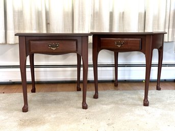 A Nice Pair Of Matching Side Tables