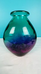 Murano Style Glass Vase