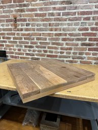 Nice Wood Platform For Sculptures & More - Measures 28in X 25in X 4in