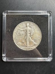 1938 Walking Liberty Silver Half Dollar