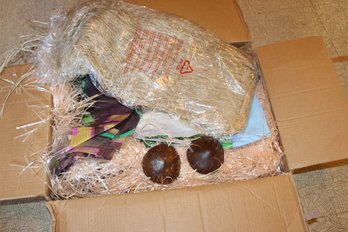 Full Box Of Hawaiian Party Decor