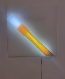 LED Light Sculpture Wall Art Prototype 20in X 20in