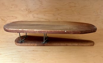 Vintage Wooden Small Folding Ironing Board