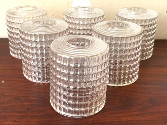 6 Art Deco Style Glass Shades