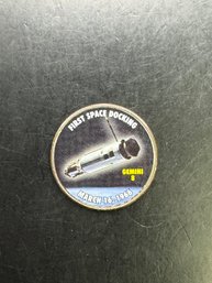 2019 Kennedy Half Dollar Colorized First Space Docking