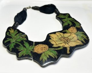 A Gorgeous Vintage Filipino Cloisonne Necklace