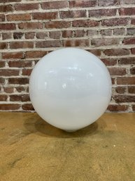 14in Diameter Opal White Glass Sphere For Lighting